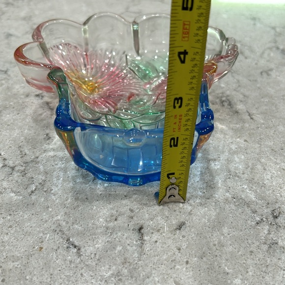 Indiana Glass Flower Dish - Picture 4 of 9